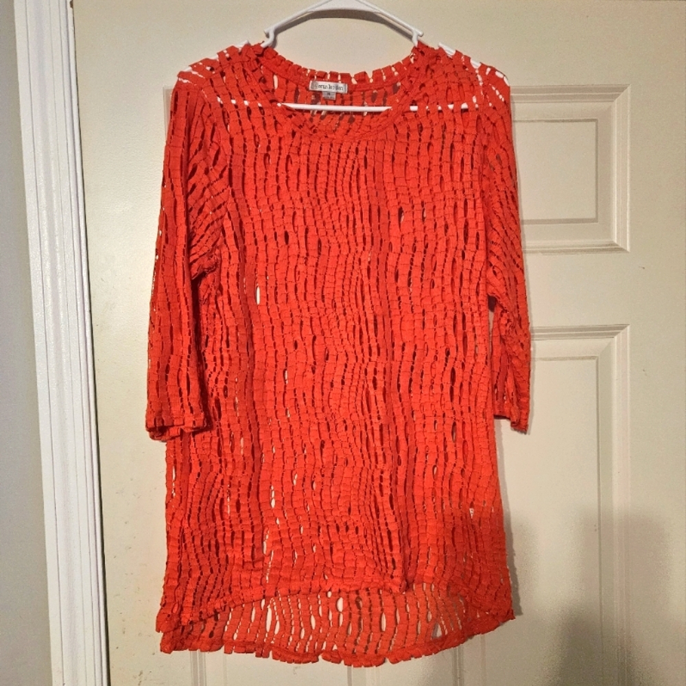 Coral Blouse